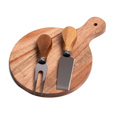 Набор для сыра Camambert, коричневый фото