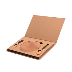 Набор для сыра Parmesan, коричневый фото