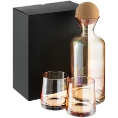Набор для вина с декантером Golden Days, коричневый фото