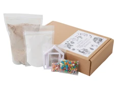 Набор для выпечки пряничного домика, крафт фото