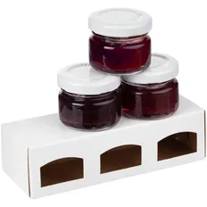 Набор джемов Best Berries из лесных ягод: джем брусника, джем черника, джем клюква-черника фото