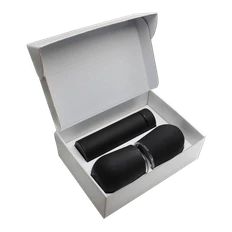 Набор Hot Box CS2 white: 2 кофера, термос с датчиком температуры, черный фото