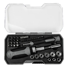 Набор инструментов Tools Workhard, 40 инструментов, черный фото