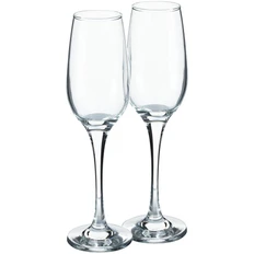 Набор из 2 бокалов для шампанского Amber, прозрачный фото