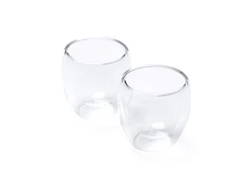Набор из 2 стаканов с двойными стенками Capsul, прозрачный фото