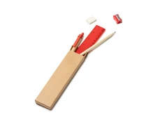 Набор канцелярский Lizana, красный фото