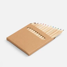 Набор цветных карандашей Pencilvania Middle, 12шт, крафт фото