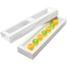 Набор конфет ручной работы «Маракуйя», белый фото