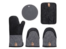 Набор кухонных прихваток Heat Huggers, серый фото