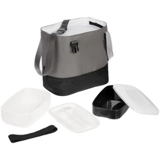 Набор ланчбоксов в термосумке Stride Takk Mamma, серый фото