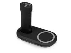 Набор Evolt Launch: беспроводное зарядное устройство, внешний аккумулятор 2200 mAh, черный фото