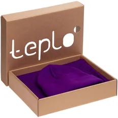 Набор teplo Life Explorer: шапка, шарф, фиолетовый фото