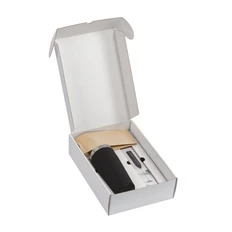 Набор «Макиато»: термостакан, капучинатор, кофе в зернах, черный фото