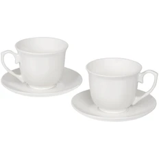 Набор Molti Small Talk на 2 персоны: 2 чайных пары, белый фото