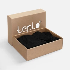 Набор Nordkyn Full Set: шарф, варежки, шапка, черный фото