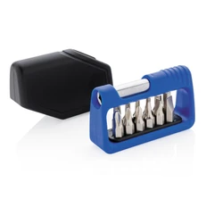 Карманный набор бит, 13 предметов, синий фото