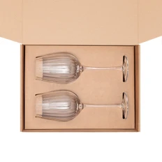 Набор подарочный Blanche: два бокала для вина, прозрачный фото