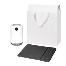 Набор подарочный Bliss, Ноnor: увлажнитель воздуха, зарядное устройство, черный / белый фото