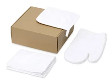 Набор подарочный Brand Chef: фартук, прихватка, прихватка-рукавица, белый фото