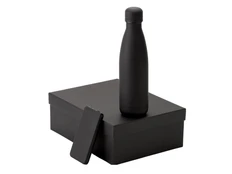 Набор подарочный Color It: термобутылка, повербанк 10000 mAh, черный фото