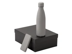 Набор подарочный Color It: термобутылка, повербанк 10000 mAh, серый фото