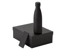 Набор подарочный Color It: термобутылка, повербанк 5000 mAh, черный фото