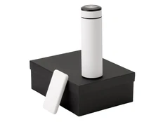 Набор подарочный Color It: термос, внешний аккумулятор 10000 mAh, белый фото