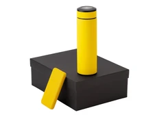 Набор подарочный Color It: термос, внешний аккумулятор 10000 mAh, желтый фото