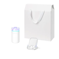 Набор подарочный Crystal, Gloss NEO: увлажнитель воздуха, зарядное устройство, белый фото