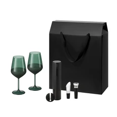  Набор подарочный Emerald, Sacramento: два бокала, набор для вина, зеленый фото