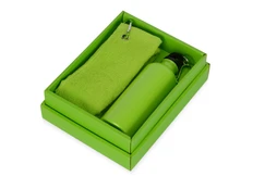 Набор «Фитнес»: фляга 500 мл, полотенце, зеленый фото