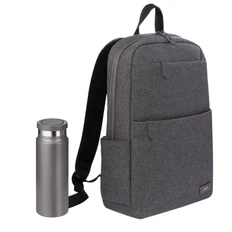 Набор подарочный Forst, Allegra: рюкзак и термобутылка, серый фото