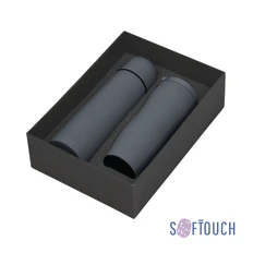 Набор подарочный «Грация»: термостакан «Монтана» и термос «Крит», темно-серый фото