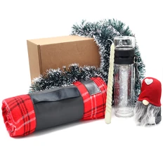 Набор подарочный «Магия зимнего уюта», красный фото