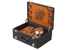 Набор подарочный на природу, коричневый / черный фото