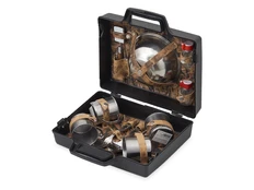 Набор подарочный на природу «Походный», черный фото