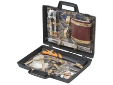 Набор подарочный на природу с топориком, черный фото