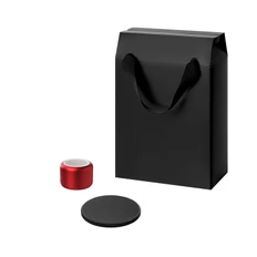 Набор подарочный Passion, Auris: колонка, зарядное устройство, красный / черный фото