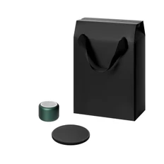 Набор подарочный Passion, Auris: колонка, зарядное устройство, зеленый / черный фото