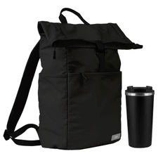 Набор подарочный Portobello Palermo Boston: рюкзак, термокружка, черный фото