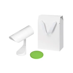 Набор подарочный Prisma, Auris: увлажнитель воздуха, зарядное устройство, салатовый / белый фото