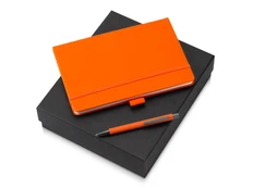 Набор подарочный Vision Pro Plus 2.0: ежедневник, ручка шариковая, оранжевый фото