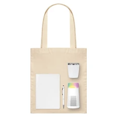 Набор подарочный Welcome Pack Galaxy: термокружка, очиститель воздуха, ежедневник, ручка, шопер, белый фото