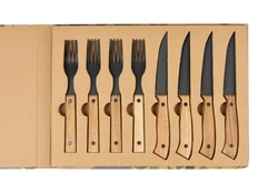 Набор приборов для стейка Tour de Grass Remy, бежевый фото