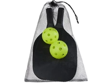 Набор ракеток Enrique: 2 ракетки, 2 мяча, черный фото