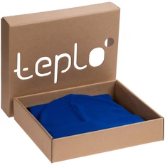 Набор teplo Real Talk: шапка, шарф, синий фото