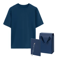 Набор с одеждой Rust: футболка, блокнот, ручка, 3XL/4XL, синий фото