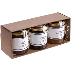 Набор соусов к мясу и сырной тарелке Sweet Aid, крафт фото