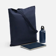 Набор Spiral Walk: ежедневник недатированный, бутылка для воды, холщовая сумка, синий фото
