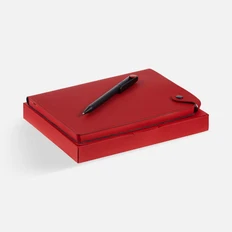 Набор Tenax Color: ежедневник, ручка шариковая Prodir DS3 TFF, красный фото